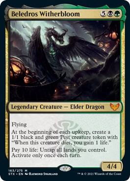 Beledros Witherbloom - Strixhaven: School of Mages - 163 - Normal