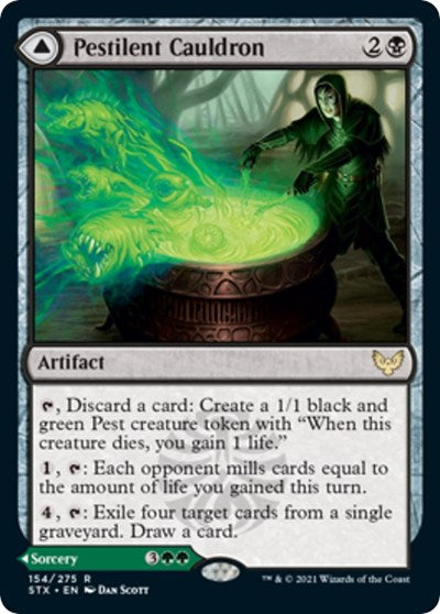 Pestilent Cauldron - Strixhaven: School of Mages - 154