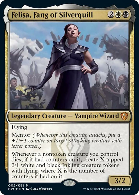 Felisa, Fang of Silverquill - Commander 2021 - 2 - Foil