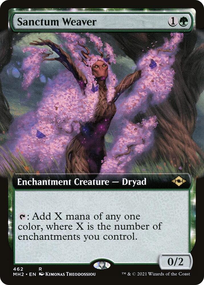 Sanctum Weaver (Extended Art) - Modern Horizons 2 - 462 - Normal