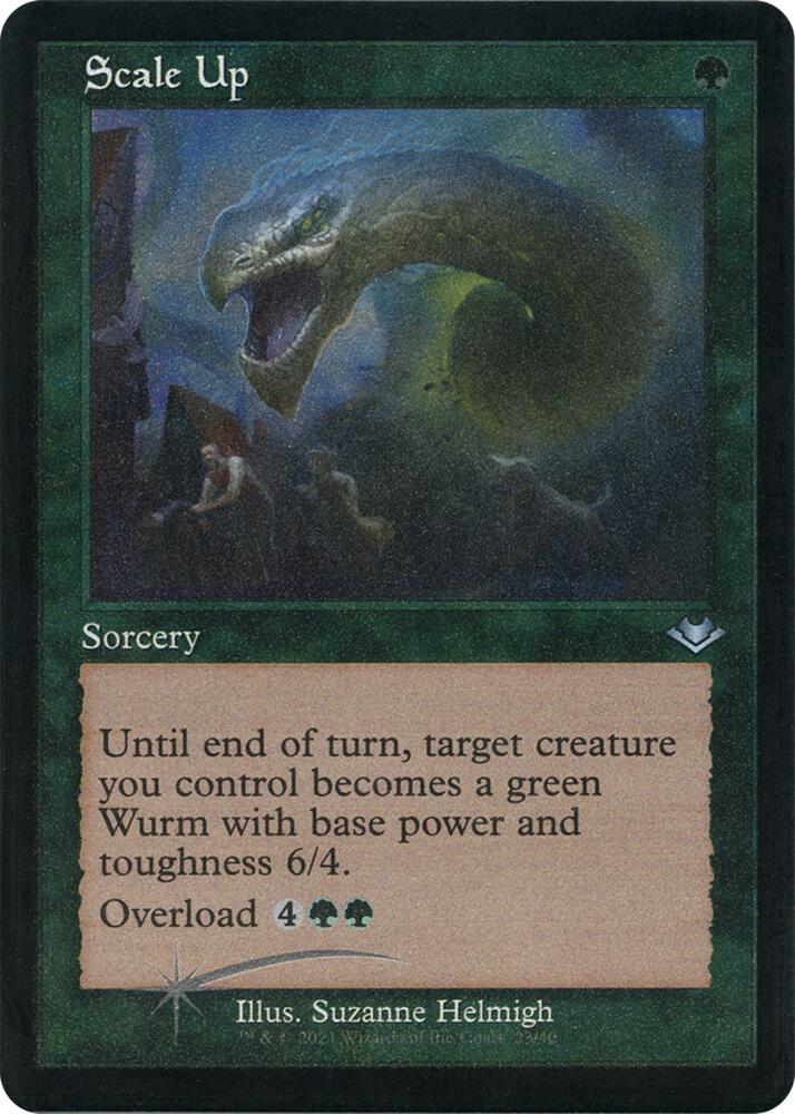 Scale Up (Retro Frame) (Foil Etched) - Modern Horizons - 23 - Foil
