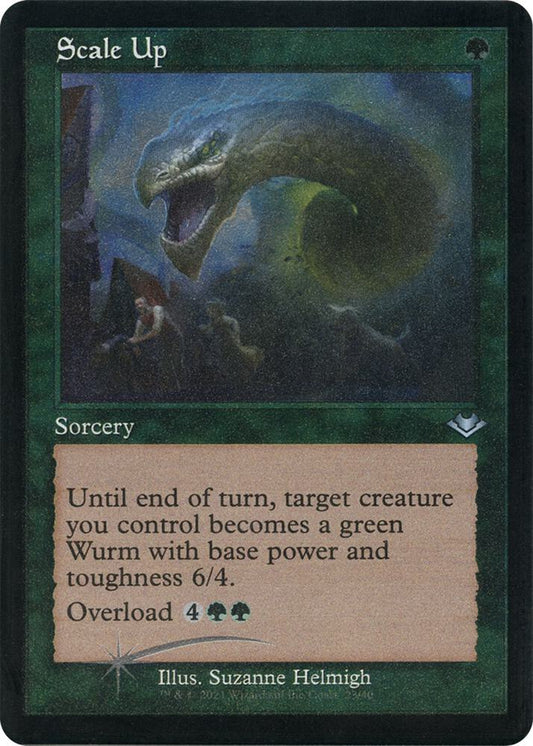Scale Up (Retro Frame) (Foil Etched) - Modern Horizons - 23 - Foil