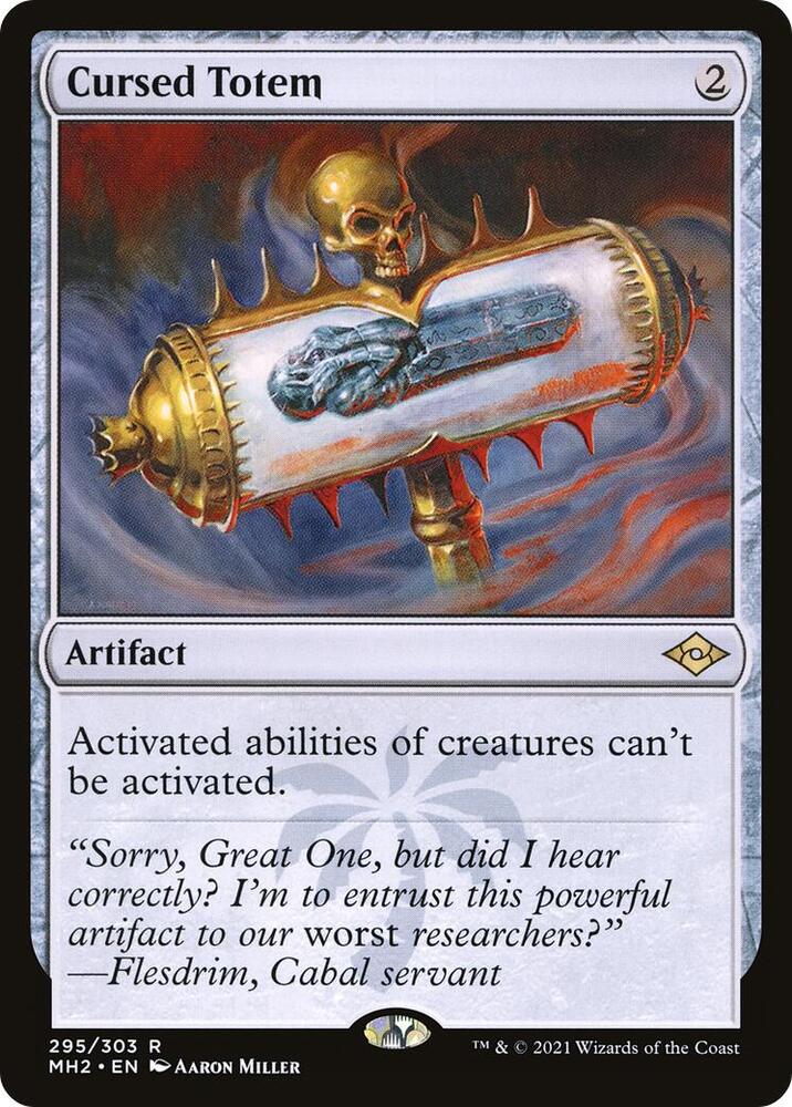 Cursed Totem - Modern Horizons 2 - 295 - Normal
