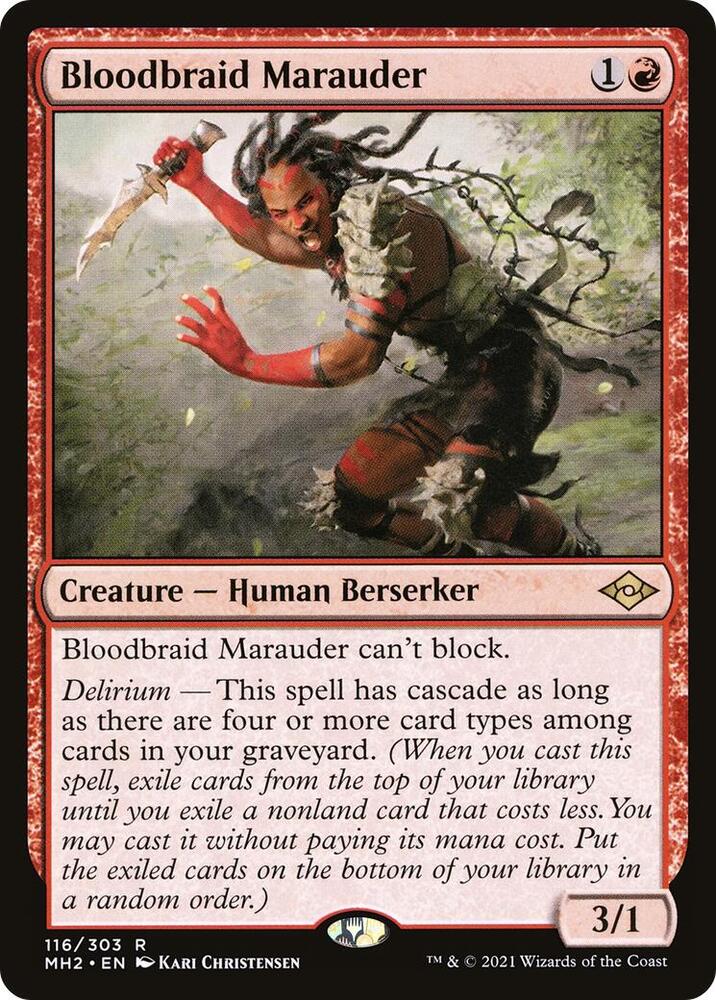Bloodbraid Marauder - Modern Horizons 2 - 116 - Normal