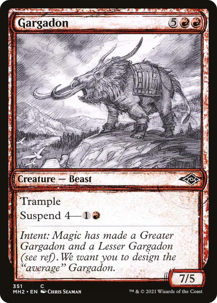 Gargadon (Showcase) - Modern Horizons 2 - 351 - Normal