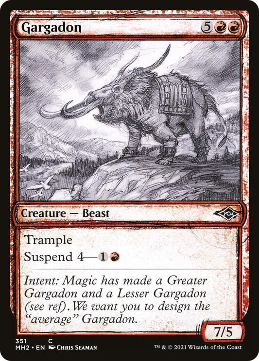 Gargadon (Showcase) - Modern Horizons 2 - 351 - Normal