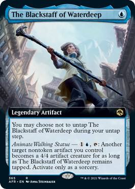 The Blackstaff of Waterdeep (Extended Art) - Adventures in the Forgotten Realms - 365 - Foil