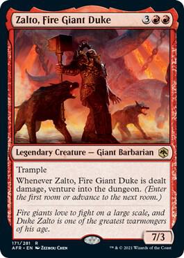 Zalto, Fire Giant Duke - Adventures in the Forgotten Realms - 171 - Normal