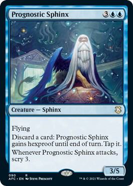 Prognostic Sphinx - Commander: Adventures in the Forgotten Realms - 90 - Normal