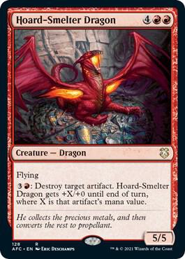 Hoard-Smelter Dragon - Commander: Adventures in the Forgotten Realms - 128 - Normal