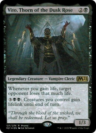 Vito, Thorn of the Dusk Rose - Media Promos - 127 - Foil
