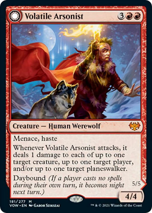 Volatile Arsonist - Innistrad: Crimson Vow - 181 - Normal
