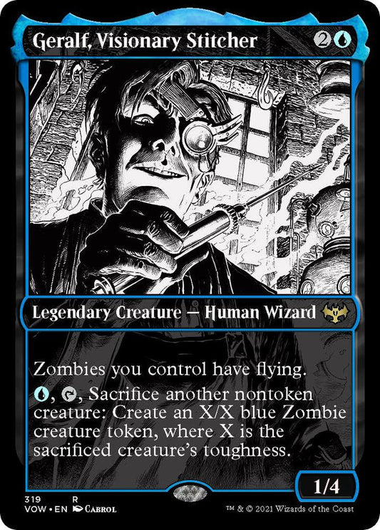 Geralf, Visionary Stitcher (Showcase) - Innistrad: Crimson Vow - 319 - Normal