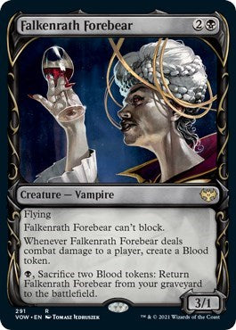 Falkenrath Forebear (Showcase) - Innistrad: Crimson Vow - 291