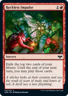 Reckless Impulse - Innistrad: Crimson Vow - 174 - Normal