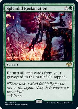 Splendid Reclamation - Innistrad: Crimson Vow - 221 - Normal
