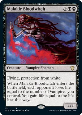Malakir Bloodwitch - Commander: Innistrad: Crimson Vow - 131
