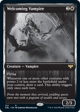 Welcoming Vampire - Innistrad: Double Feature - 313 - Normal