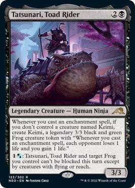 Tatsunari, Toad Rider - Kamigawa: Neon Dynasty - 123