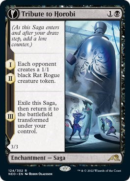 Tribute to Horobi - Kamigawa: Neon Dynasty - 124