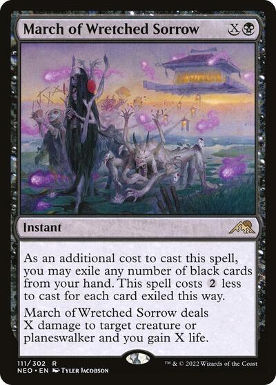 March of Wretched Sorrow - Kamigawa: Neon Dynasty - 111