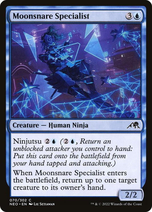 Moonsnare Specialist - Kamigawa: Neon Dynasty - 70 - Foil