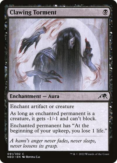 Clawing Torment - Kamigawa: Neon Dynasty - 91