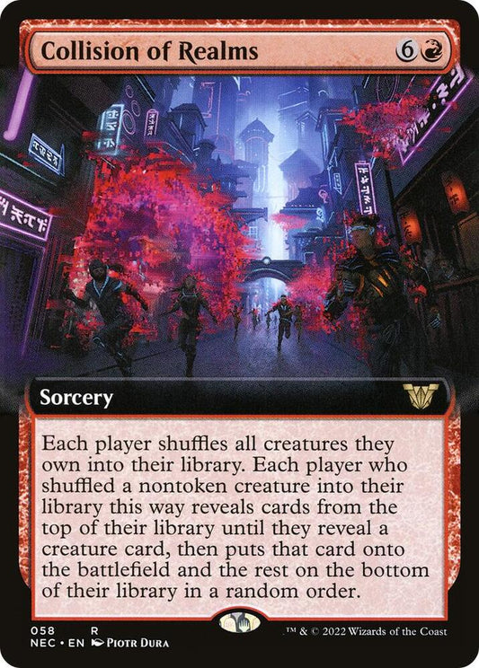 Collision of Realms (Extended Art) - Commander: Kamigawa: Neon Dynasty - 58 - Normal