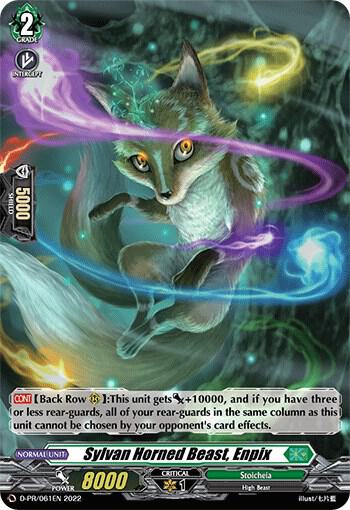 Sylvan Horned Beast, Enpix (Holo Foil) (D-PR)