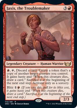 Jaxis, the Troublemaker - Streets of New Capenna - 112 - Normal