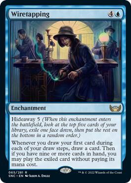 Wiretapping - Streets of New Capenna - 65 - Foil