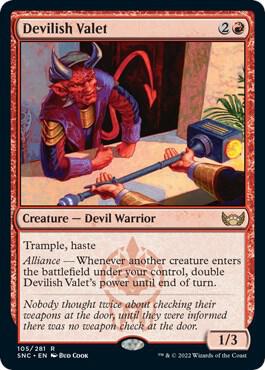 Devilish Valet - Streets of New Capenna - 105 - Normal