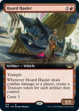 Hoard Hauler (Extended Art) - Streets of New Capenna - 424 - Foil