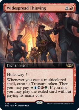 Widespread Thieving (Extended Art) - Streets of New Capenna - 428 - Normal