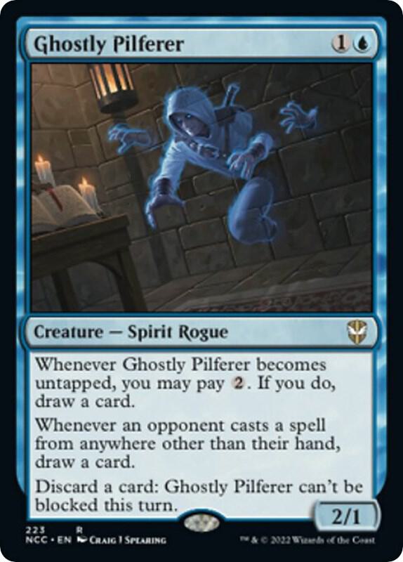 Ghostly Pilferer - Commander: Streets of New Capenna - 223 - Normal