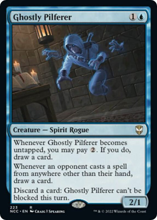 Ghostly Pilferer - Commander: Streets of New Capenna - 223 - Normal