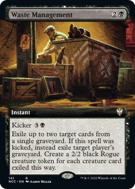 Waste Management (Extended Art) - Commander: Streets of New Capenna - 141 - Normal