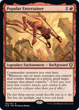 Popular Entertainer - Commander Legends: Battle for Baldur's Gate - 192 - Normal