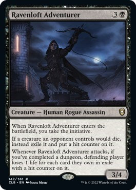 Ravenloft Adventurer - Commander Legends: Battle for Baldur's Gate - 142