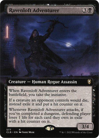 Ravenloft Adventurer (Extended Art) - Commander Legends: Battle for Baldur's Gate - 577