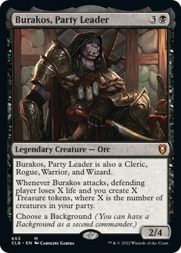 Burakos, Party Leader - Commander Legends: Battle for Baldur's Gate - 653