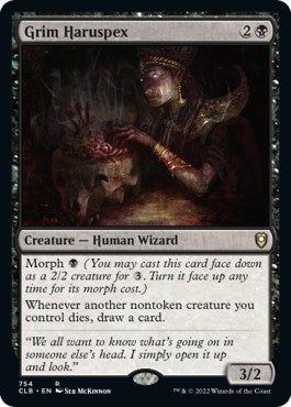 Grim Haruspex - Commander Legends: Battle for Baldur's Gate - 754