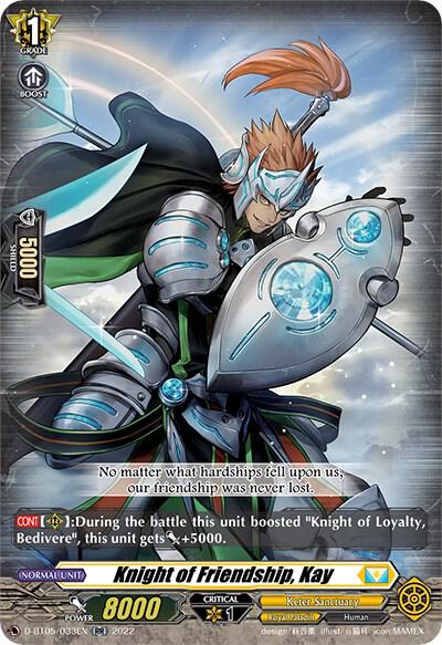 Knight of Friendship, Kay (RR)