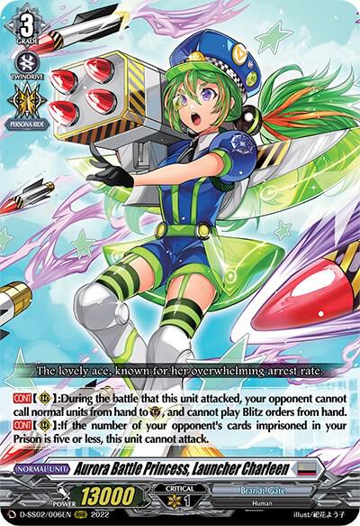 Aurora Battle Princess, Launcher Charleen (RRR)