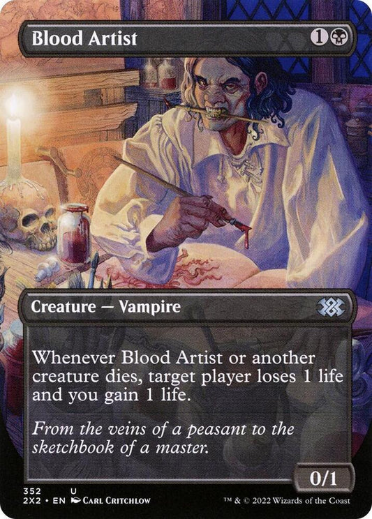 Blood Artist (Borderless) - Double Masters 2022 - 352 - Normal