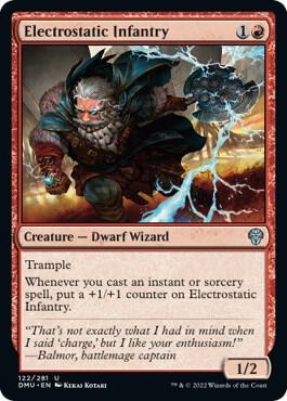 Electrostatic Infantry - Dominaria United - 122 - Normal