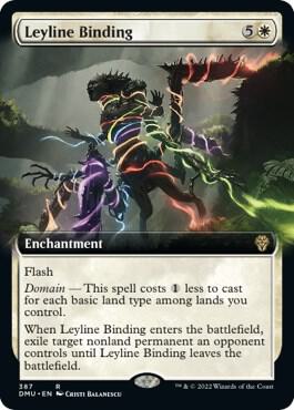 Leyline Binding (Extended Art) - Dominaria United - 387 - Foil