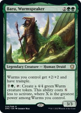 Baru, Wurmspeaker - Commander: Dominaria United - 26 - Normal