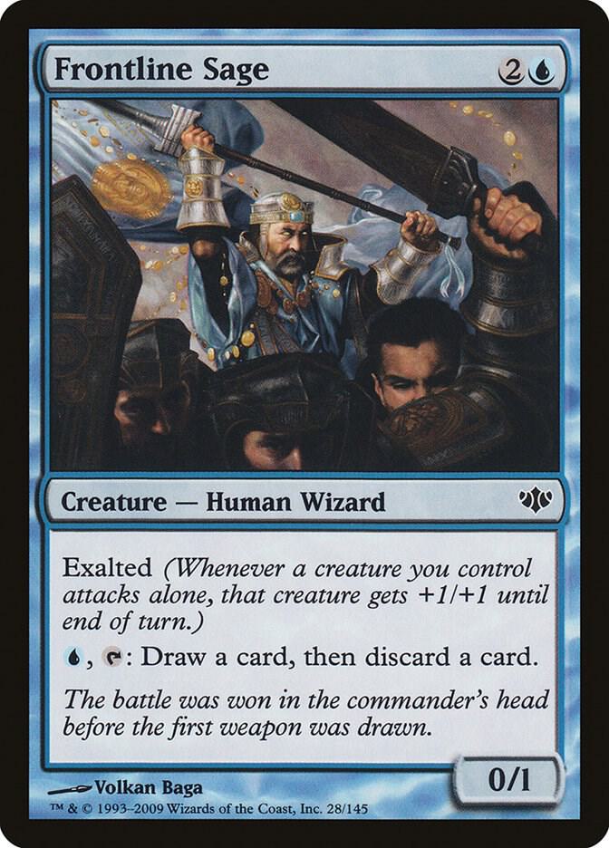 Frontline Sage - Conflux - 28 - Foil