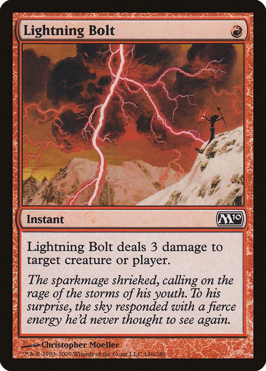 Lightning Bolt - Magic 2010 (M10) - 146 - Normal
